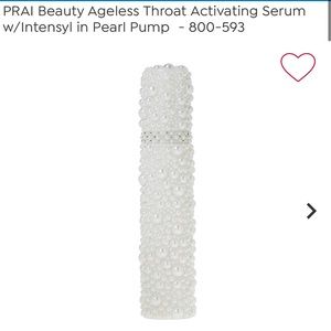 PRAI Beauty Ageless Throat activating Serum w/Intensyl in pearl pump.